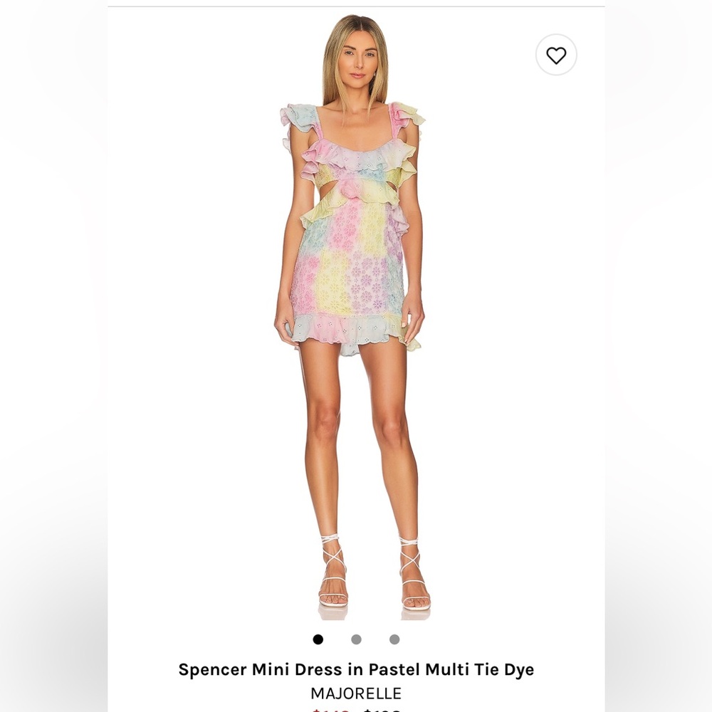 Majorelle tie dye dress